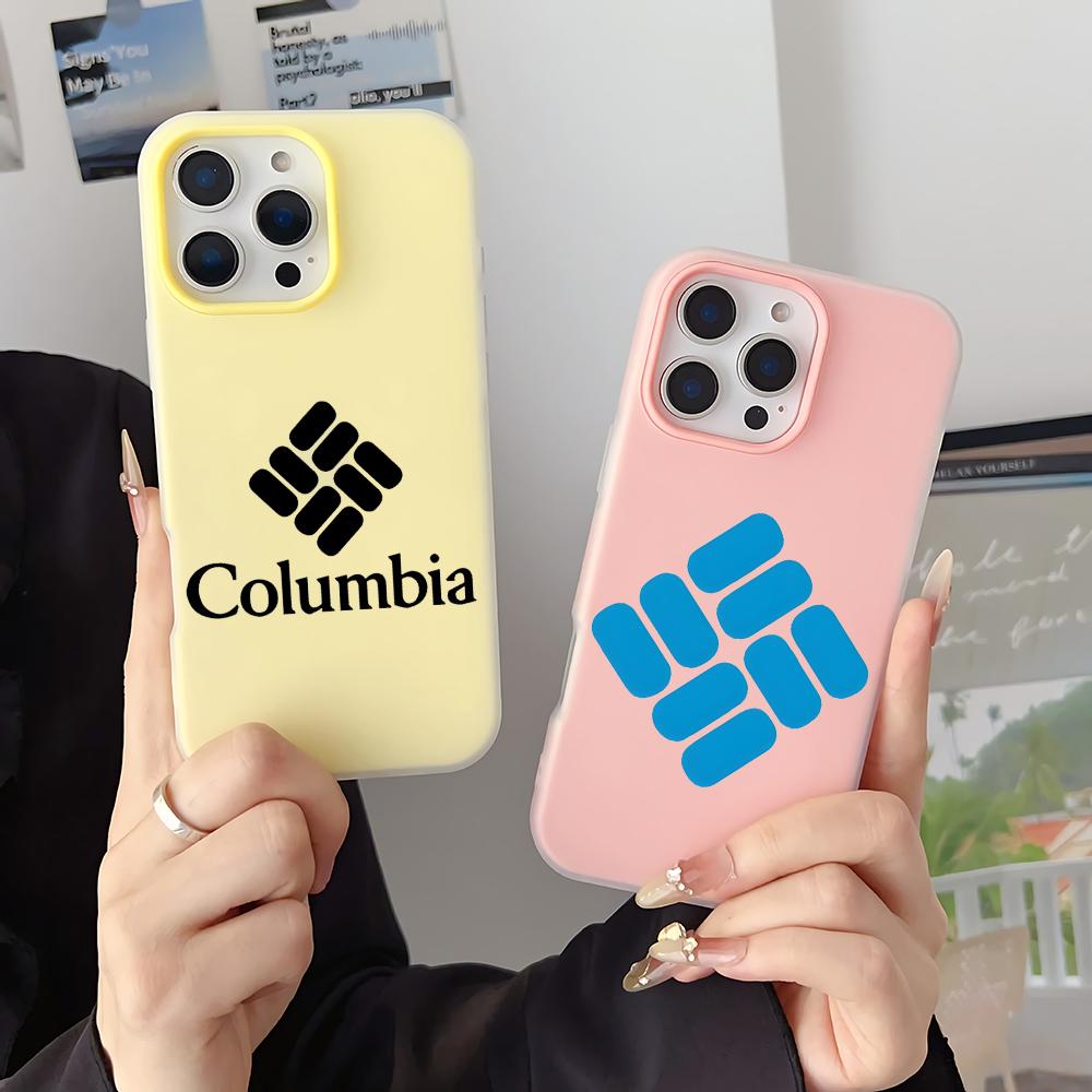 Phone Cases Brands - C-Columbia Outdoor Brand Phone Case 2-in-1