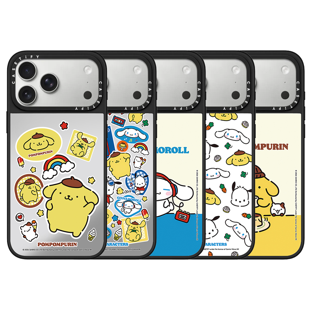 Phone Cases Brands - CASETiFY Co-brand Sanrio Cute Puppy Squad