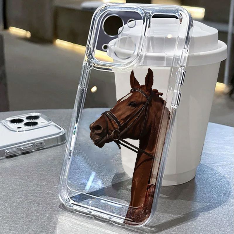 Phone Cases Store - Animal Horse Soft Phone Cover Case