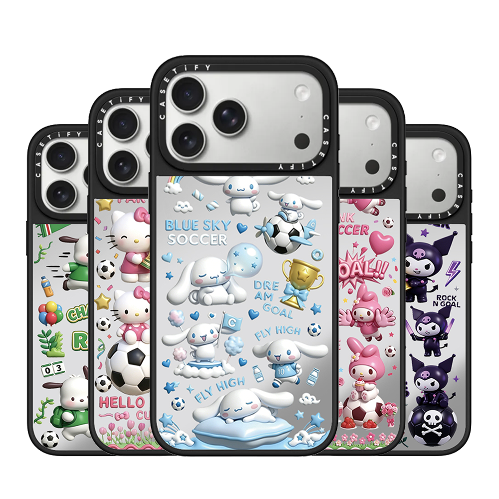 Phone Cases Brands - CASETiFY Co-brand Sanrio Sports Football Series