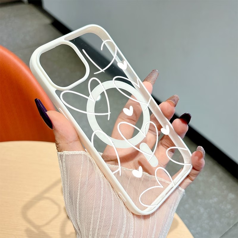 Phone Cases Transparent - PC+TPU Shockproof Phone Case For iPhone
