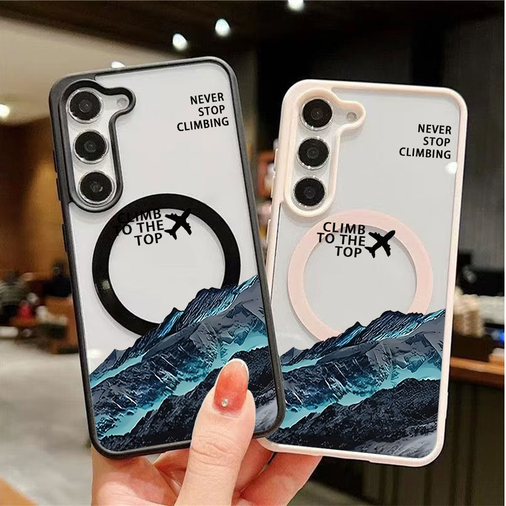 Phone Cases For Samsung S22 - Inspirational Quotes Magnetic Wireless Charging Phone