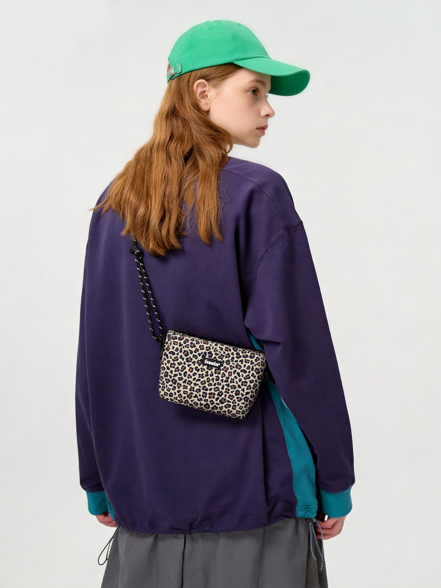 Phone Cases Brands - Freein Leopard Print Crossbody Bag Lightweight