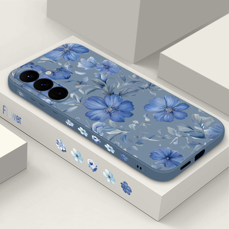 Phone Cases For Samsung S22 - Flowers Plant Pattern Phone Case For