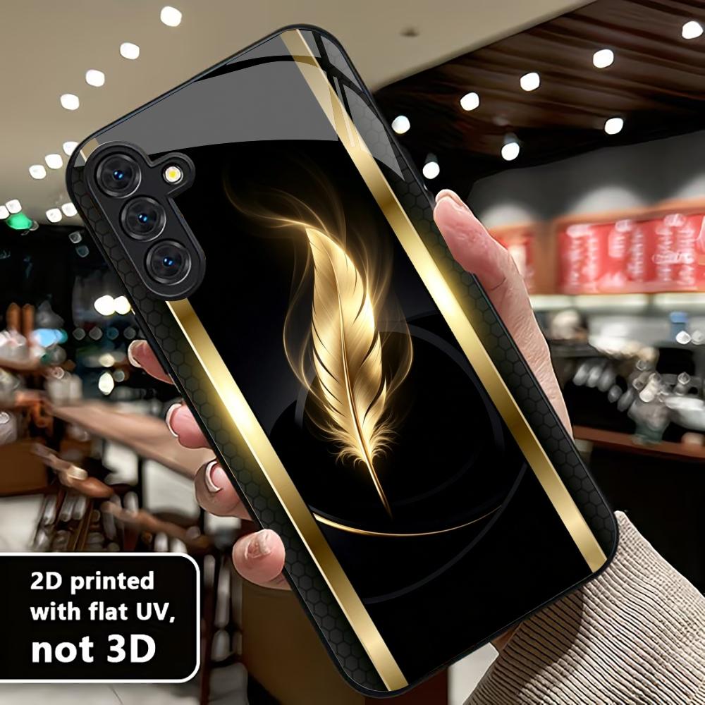 Shiny Golden Feather phone cas - Phone Cases Quad Lock recensione e prezzo