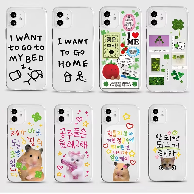 Korean Ins Cute Four Leaf Clov - Phone Cases Transparent recensione e prezzo