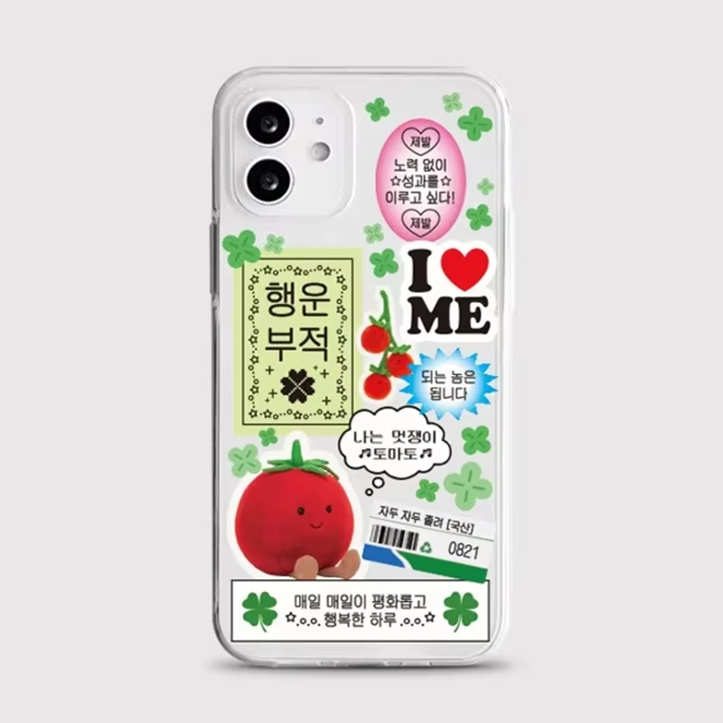 Korean Ins Cute Four Leaf Clov - Phone Cases Transparent recensione e prezzo