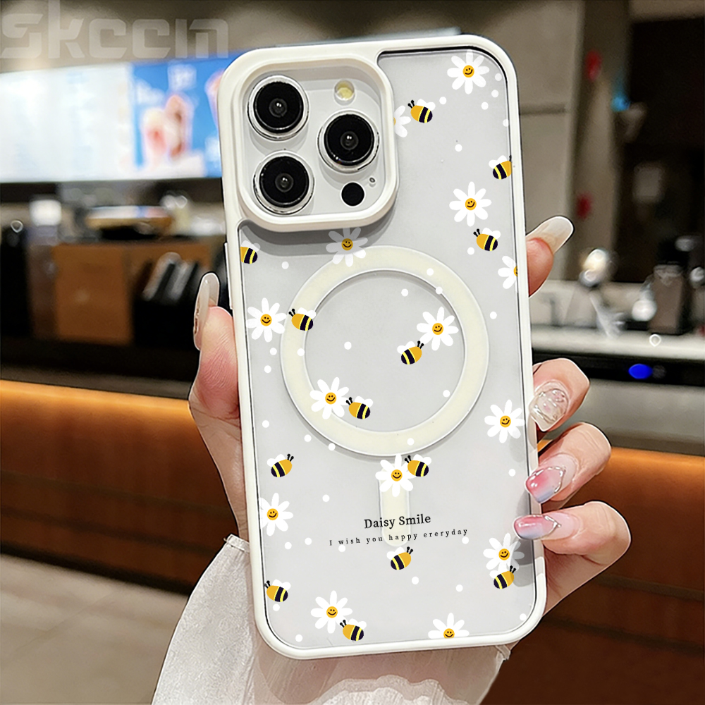 Fresh Daisy Bee Phone Case For - Phone Cases Transparent recensione e prezzo