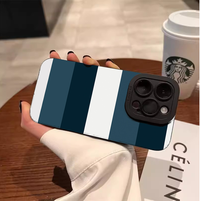 Blue White Striped Pattern Pho - Phone Cases For Samsung S22 recensione e prezzo
