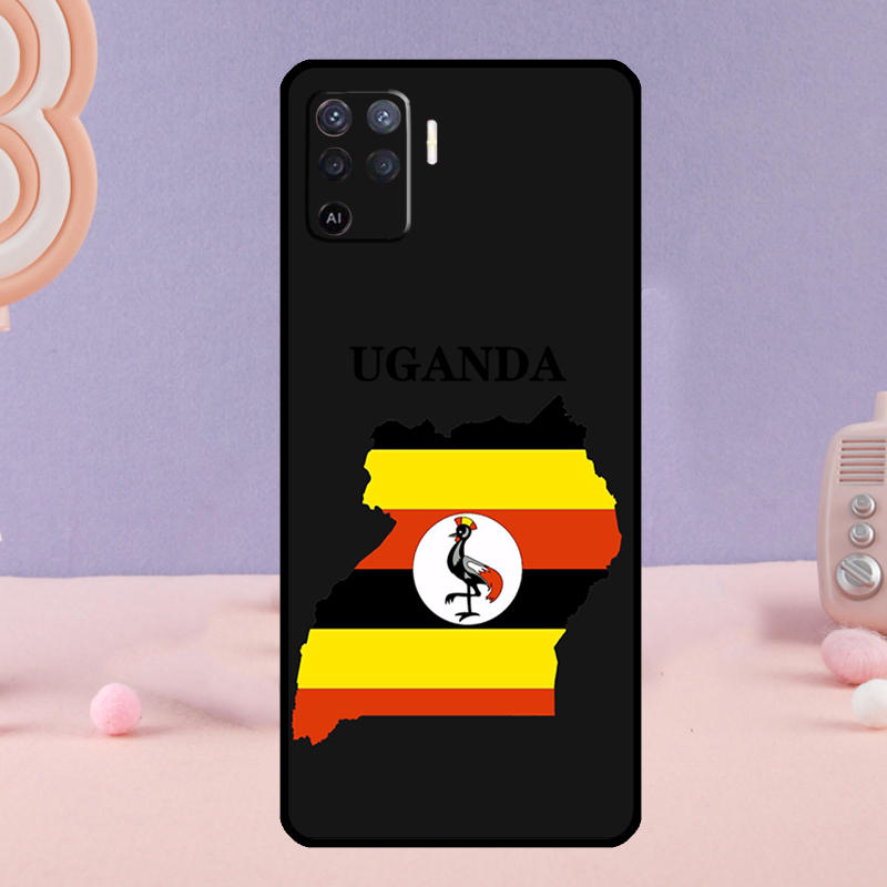 Uganda Flag Coat Of Arms Phone - Phone Cases Uganda recensione e prezzo