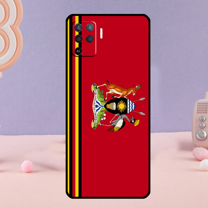 Uganda Flag Coat Of Arms Phone - Phone Cases Uganda recensione e prezzo