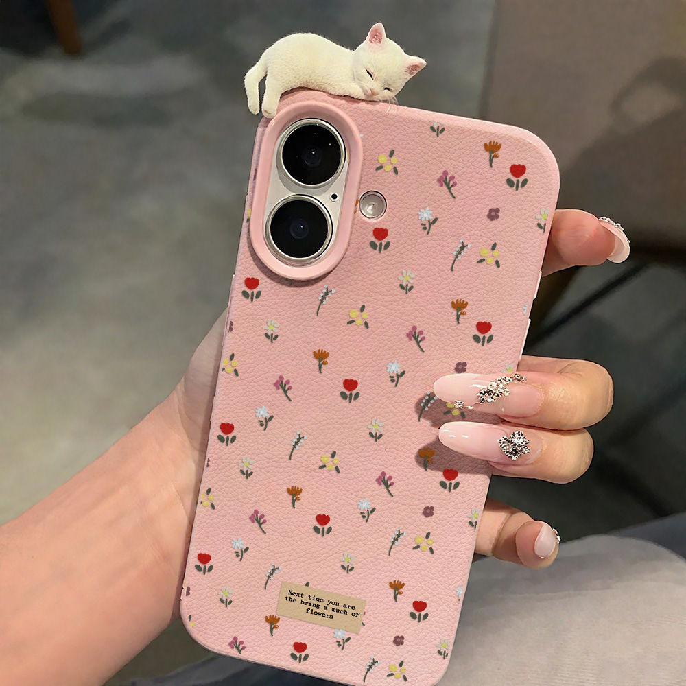 Cute Floral Soft Silicone Phon - Phone Cases Leather recensione e prezzo