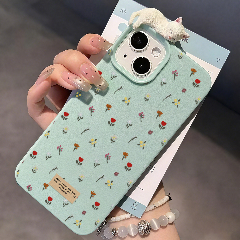 Cute Floral Soft Silicone Phon - Phone Cases Leather recensione e prezzo