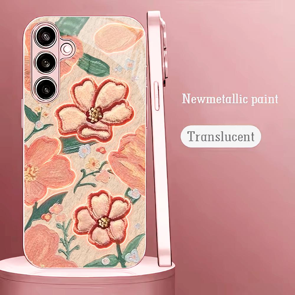 Glowing Peach Flower Fashion p - Phone Cases Quad Lock recensione e prezzo