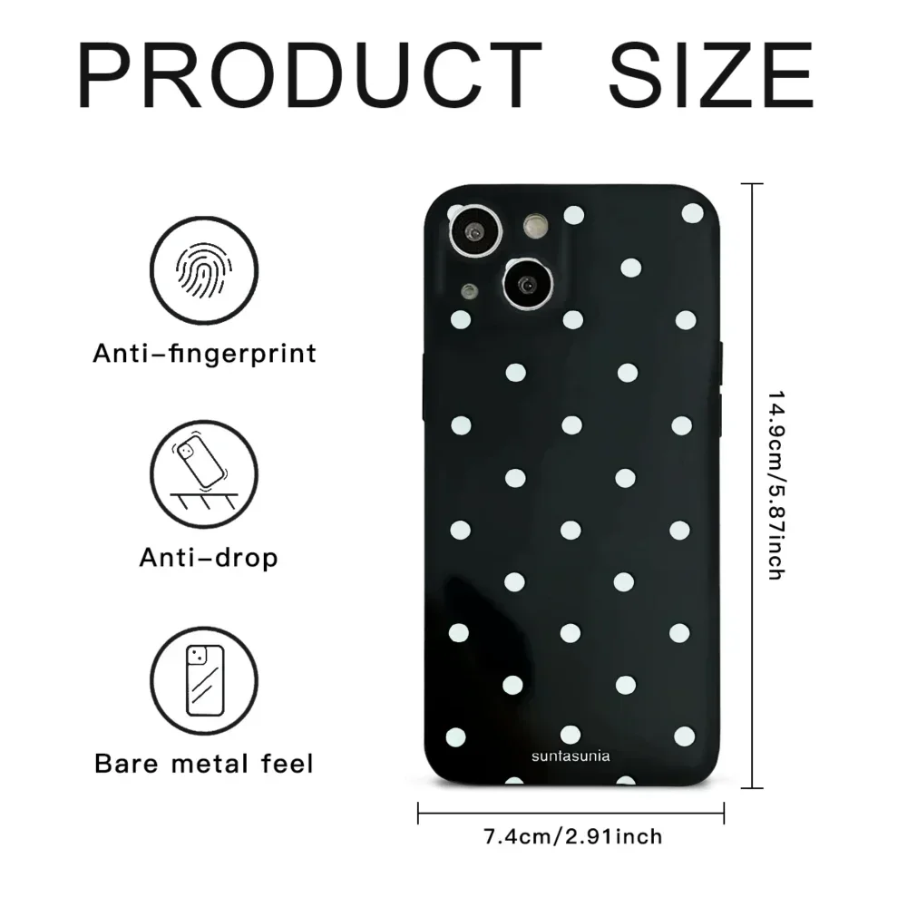 Elegant Polka Dot Design Phone - Phone Cases Brands recensione e prezzo