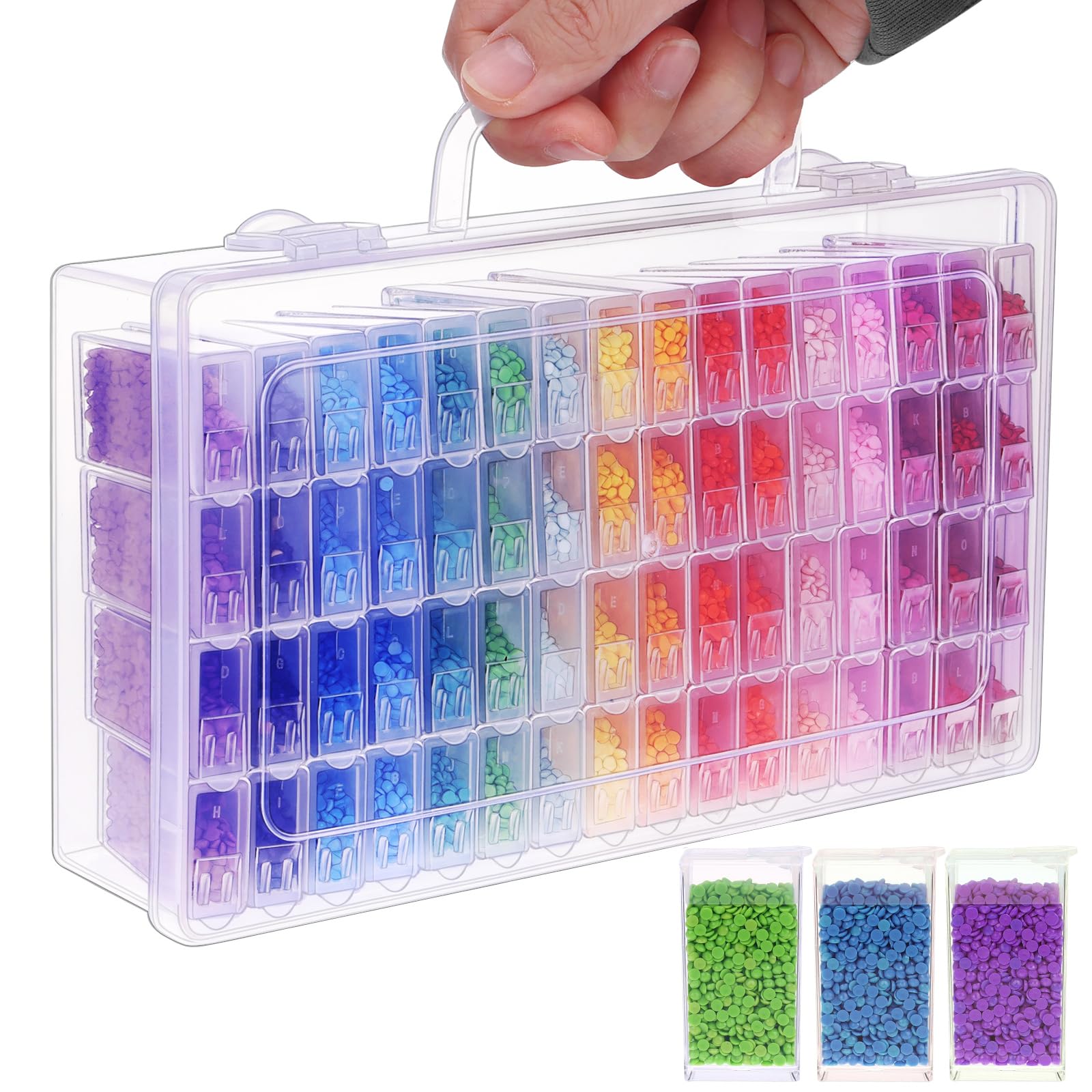 1/2/3/4Pack 64gird Diamond Pai - Phone Cases The Dairy recensione e prezzo
