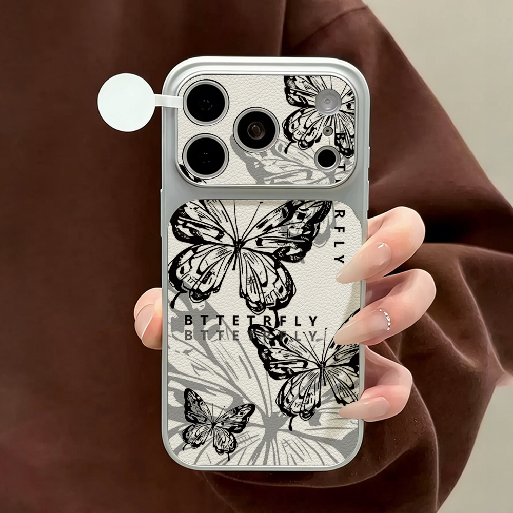 Blue Butterfly PU Leather Phon - Phone Cases Leather recensione e prezzo