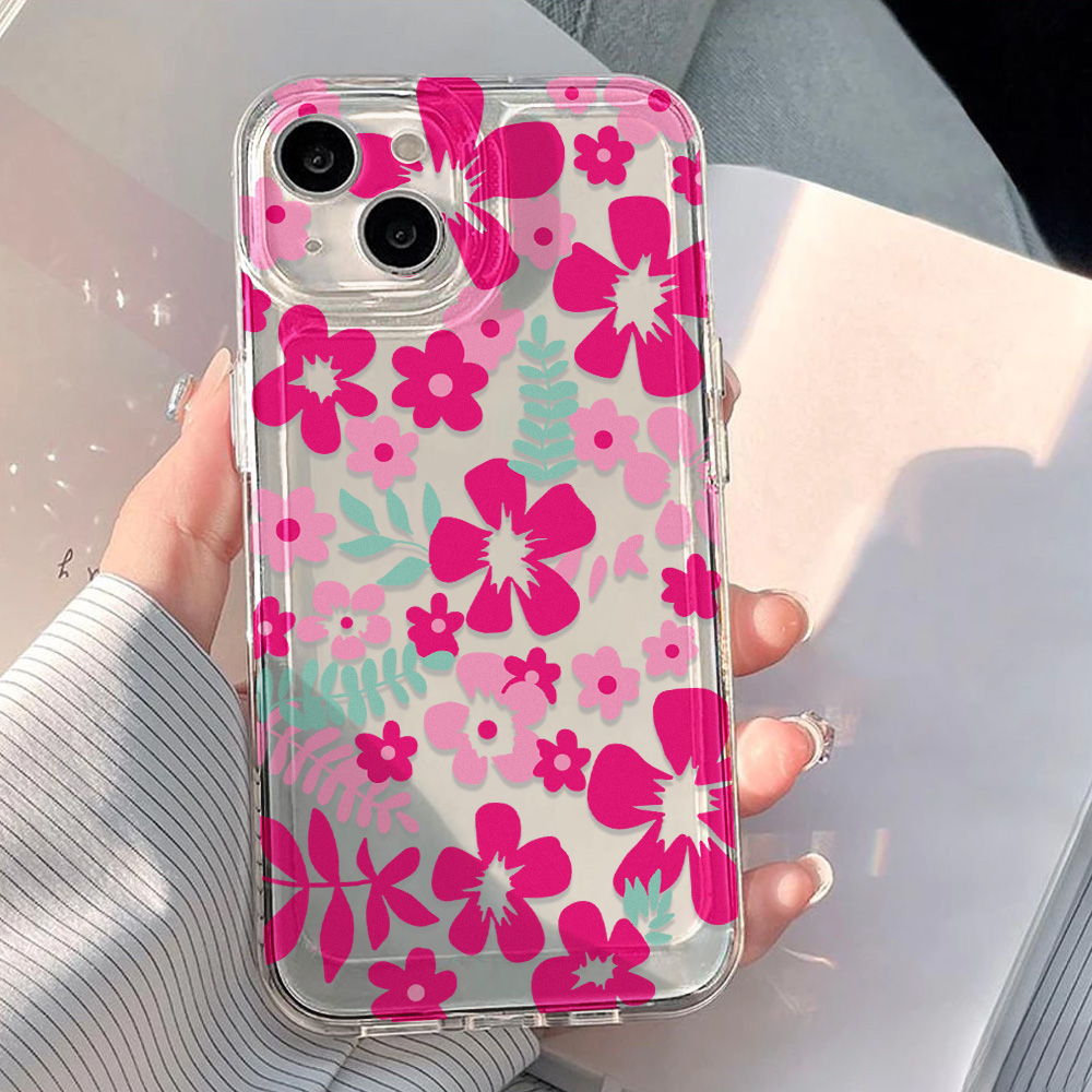 Flower Clear Phone Case For iP - Phone Cases Transparent recensione e prezzo