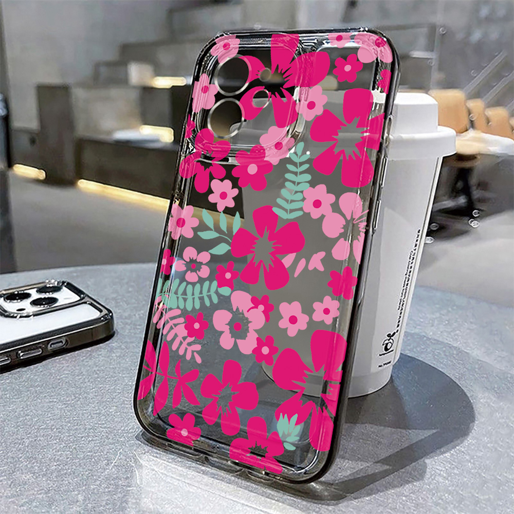 Flower Clear Phone Case For iP - Phone Cases Transparent recensione e prezzo