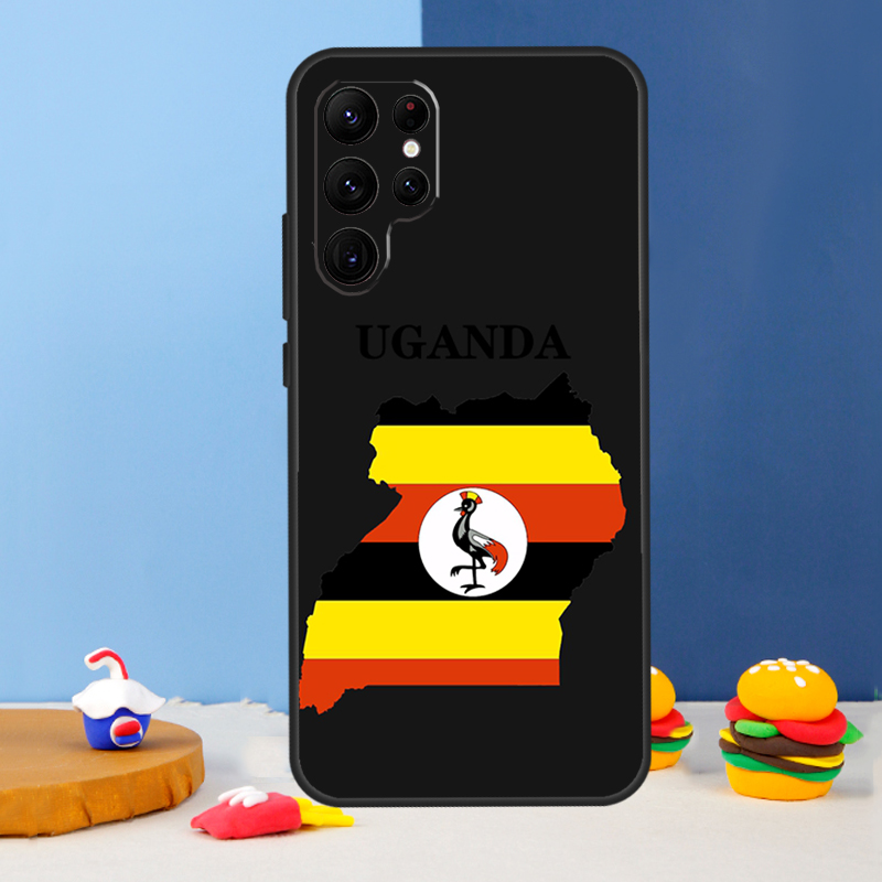 Uganda Flag Coat Of Arms Phone - Phone Cases Uganda recensione e prezzo
