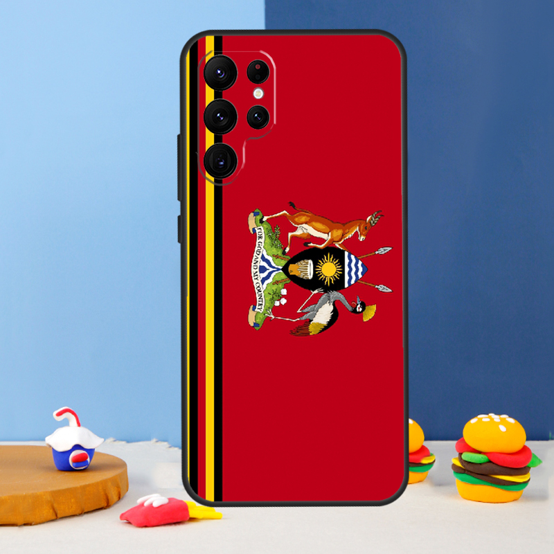 Uganda Flag Coat Of Arms Phone - Phone Cases Uganda recensione e prezzo