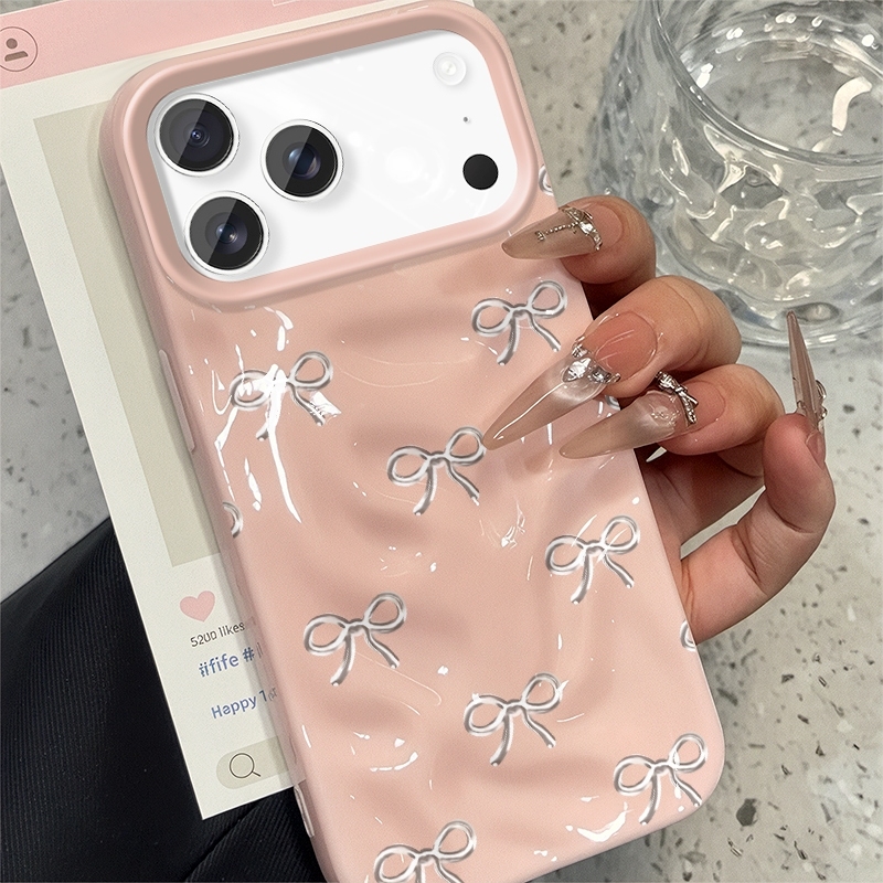 Lovely Korean Bow Candy Color  - Phone Cases For Girls recensione e prezzo