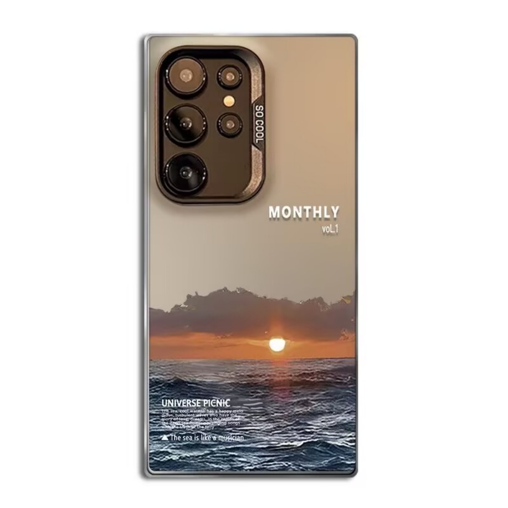 Sunset Theme At Sea Frosted Ph - Phone Cases For Samsung S22 recensione e prezzo