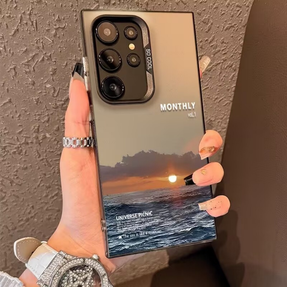 Sunset Theme At Sea Frosted Ph - Phone Cases For Samsung S22 recensione e prezzo
