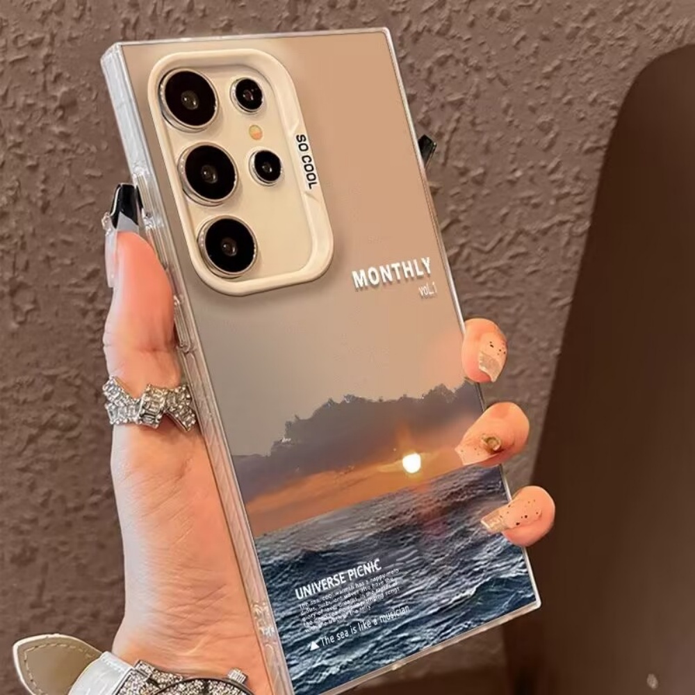 Sunset Theme At Sea Frosted Ph - Phone Cases For Samsung S22 recensione e prezzo