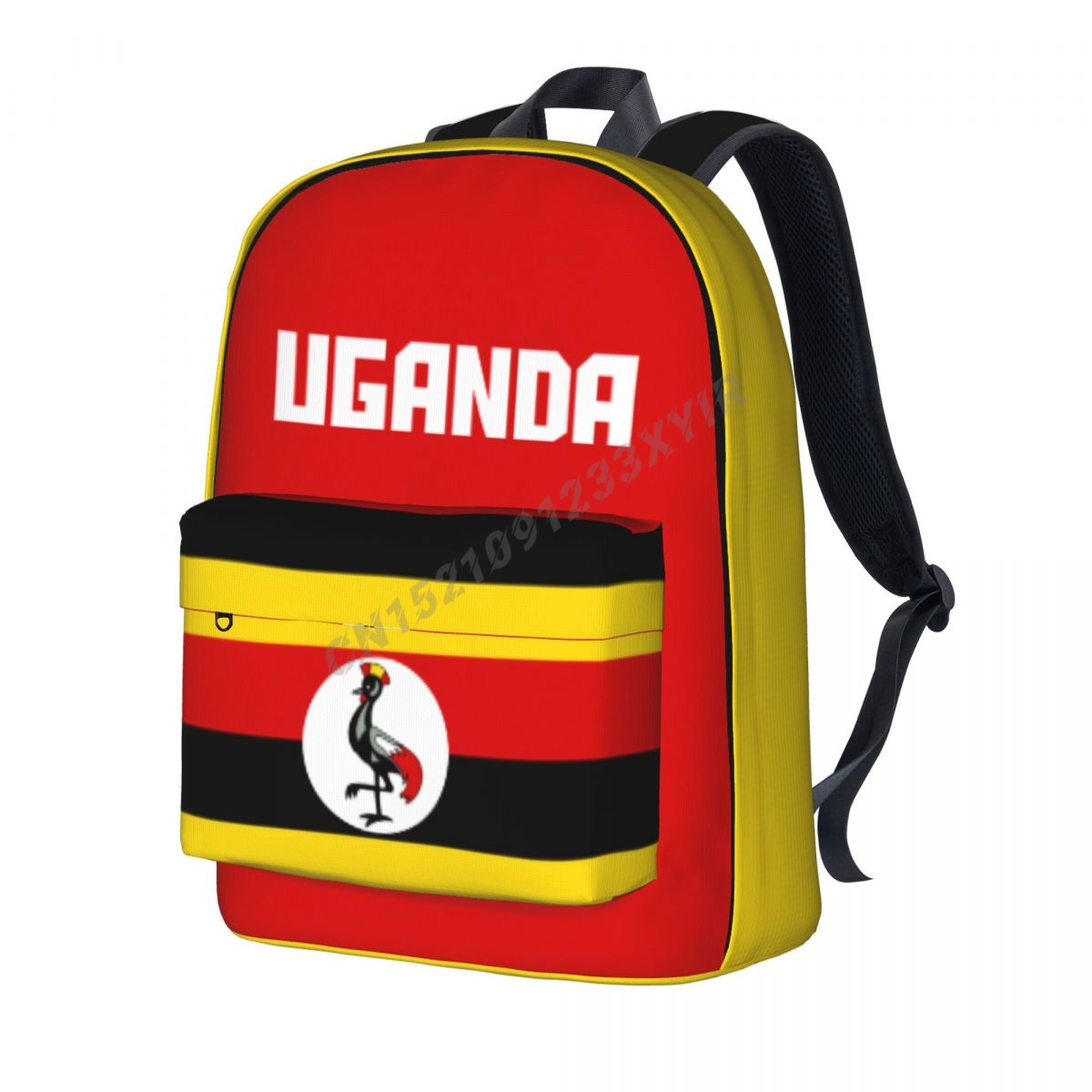 Unisex Backpack Uganda Flag Ug - Phone Cases Uganda recensione e prezzo