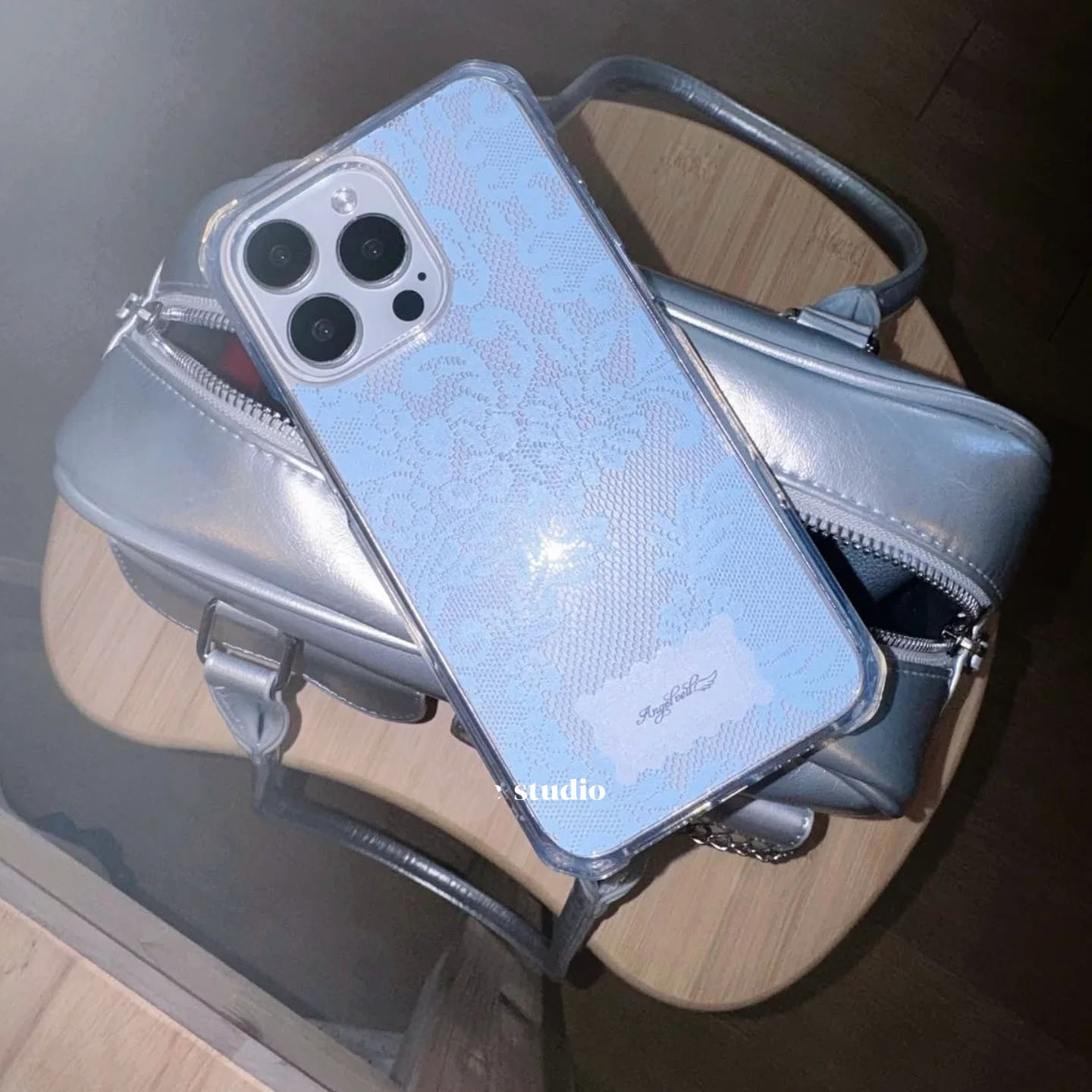 Korean Ins Colored Lace Sweet  - Phone Cases Transparent recensione e prezzo