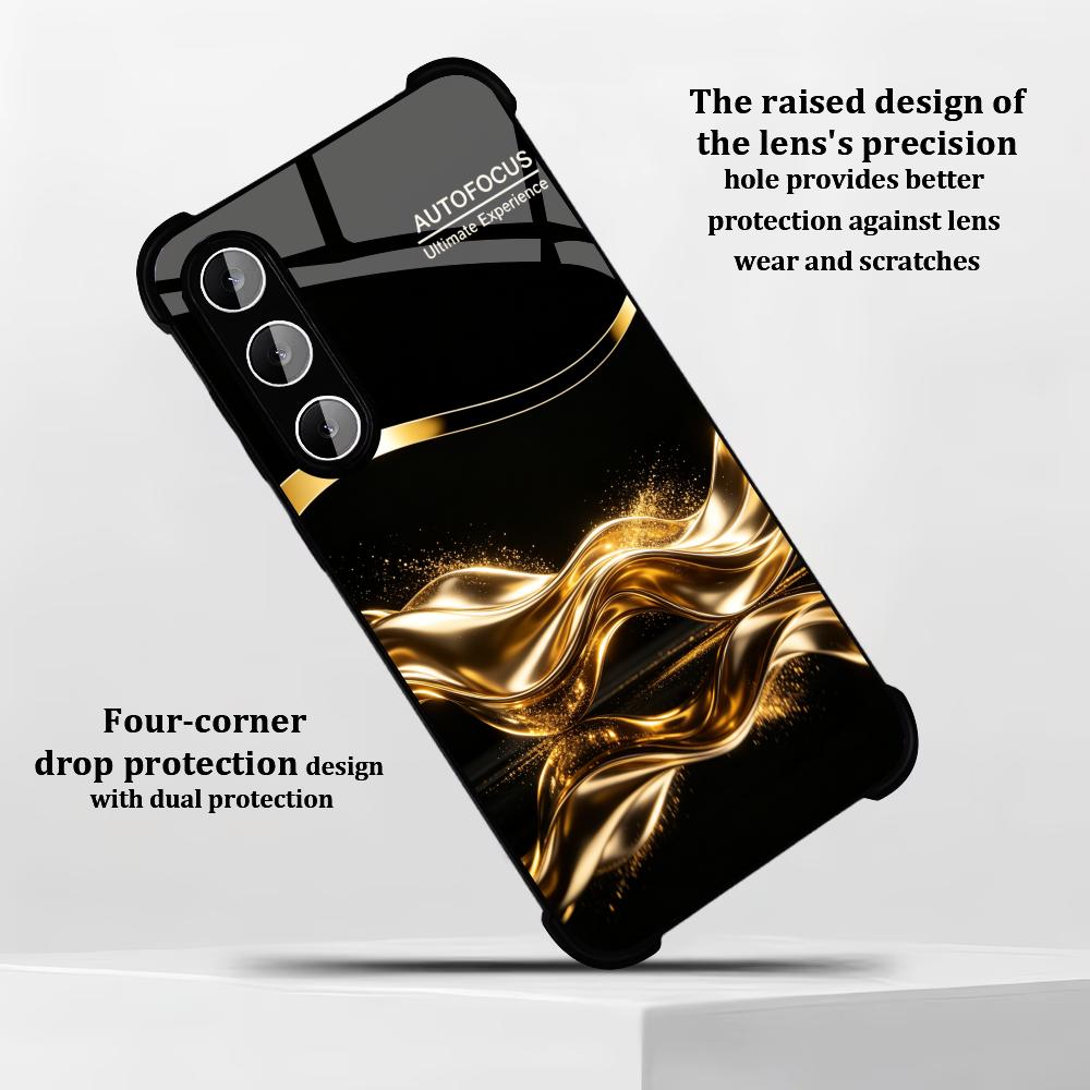 Luxury Metallic Gold Business  - Phone Cases Quad Lock recensione e prezzo