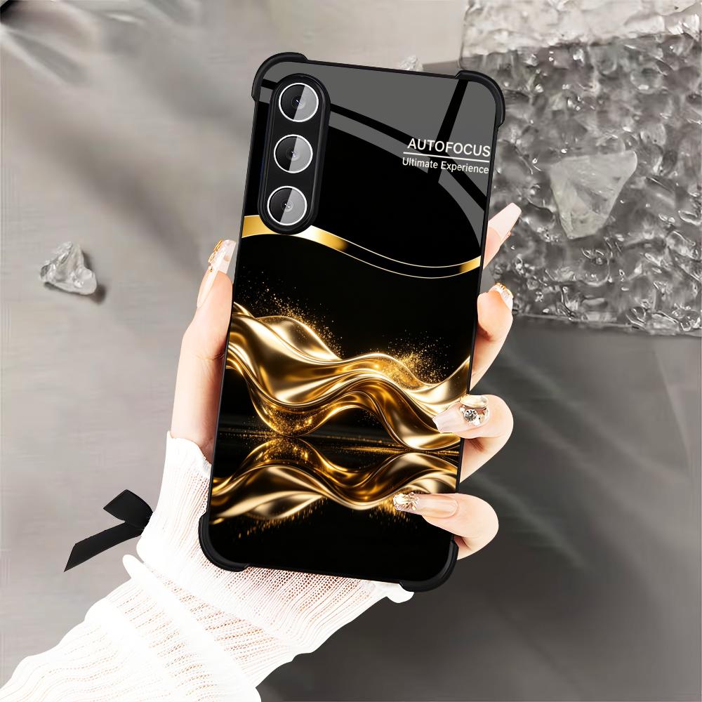 Luxury Metallic Gold Business  - Phone Cases Quad Lock recensione e prezzo
