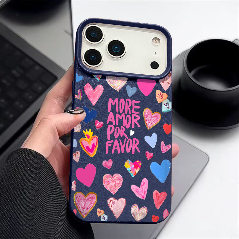 Heart Print Soft Phone Case Fo - Phone Cases Leather recensione e prezzo