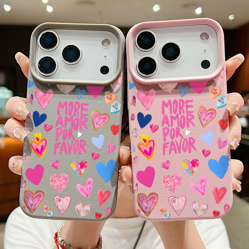 Heart Print Soft Phone Case Fo - Phone Cases Leather recensione e prezzo