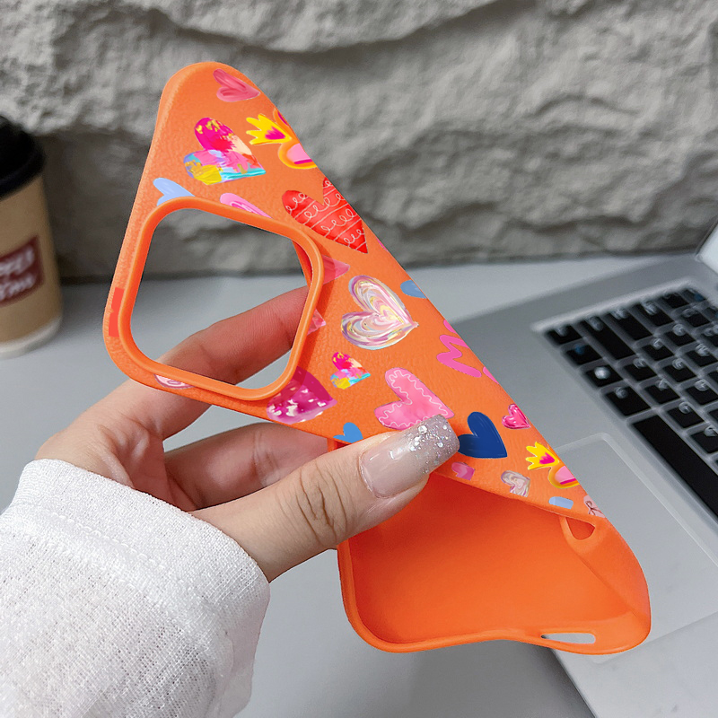 Heart Print Soft Phone Case Fo - Phone Cases Leather recensione e prezzo
