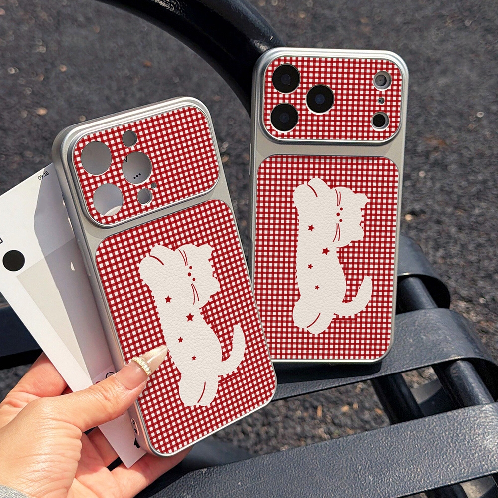 Leather Cute Pets Cat Pink Bac - Phone Cases Leather recensione e prezzo