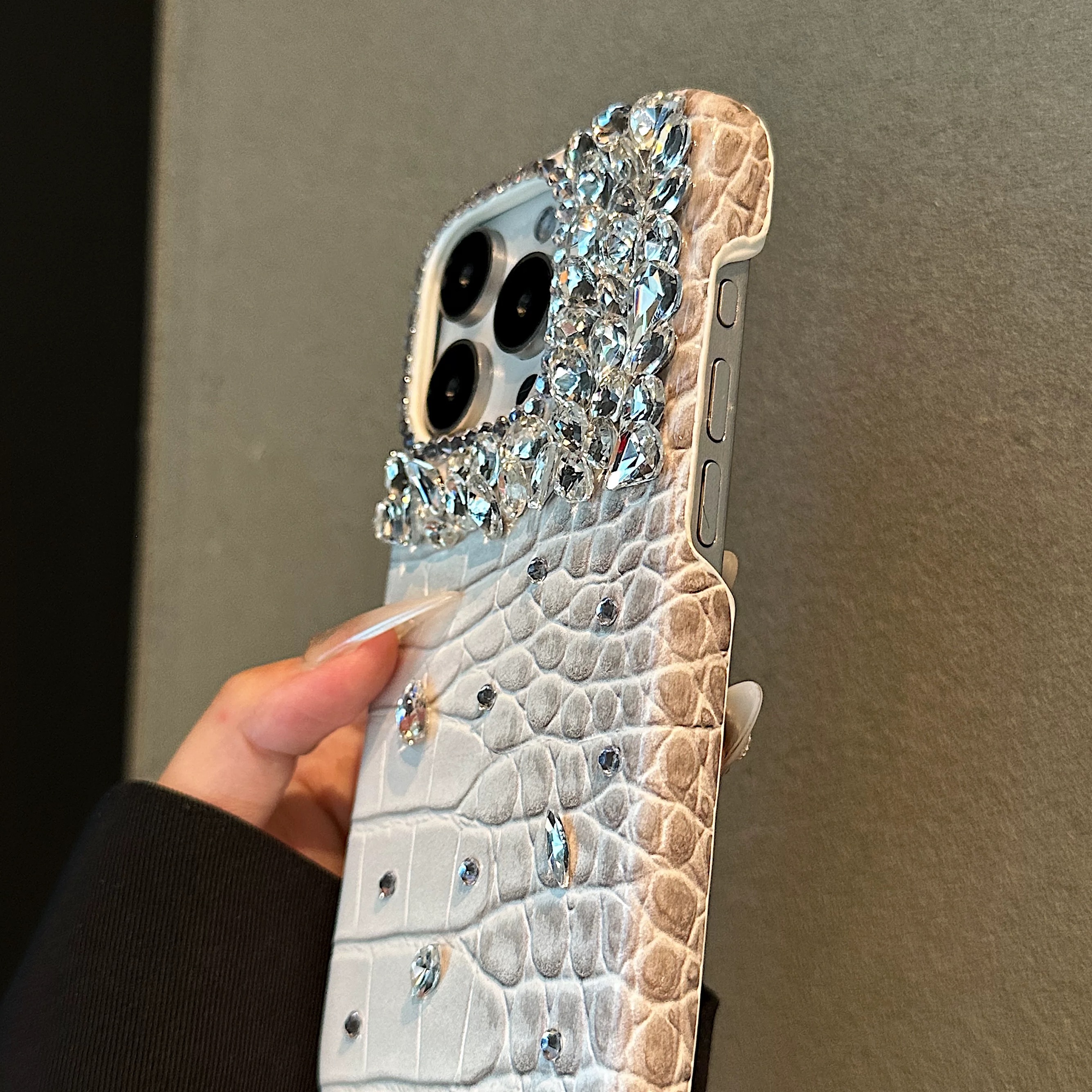 Crocodile leather diamond mobi - Phone Cases Ysl recensione e prezzo