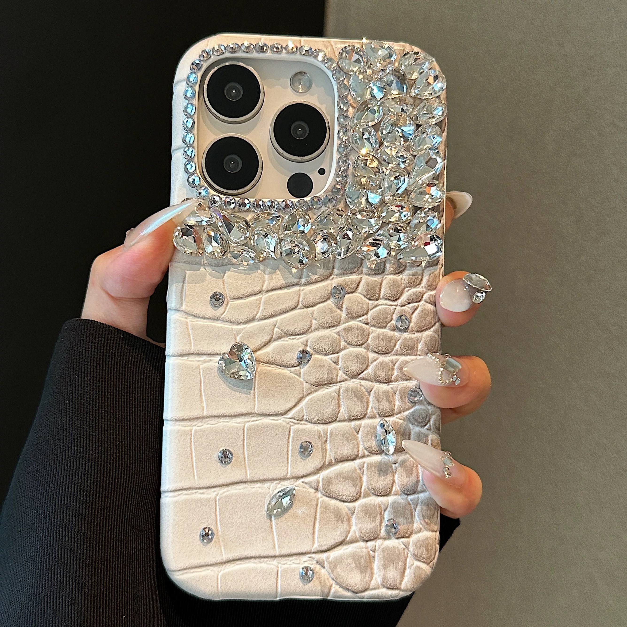 Crocodile leather diamond mobi - Phone Cases Ysl recensione e prezzo