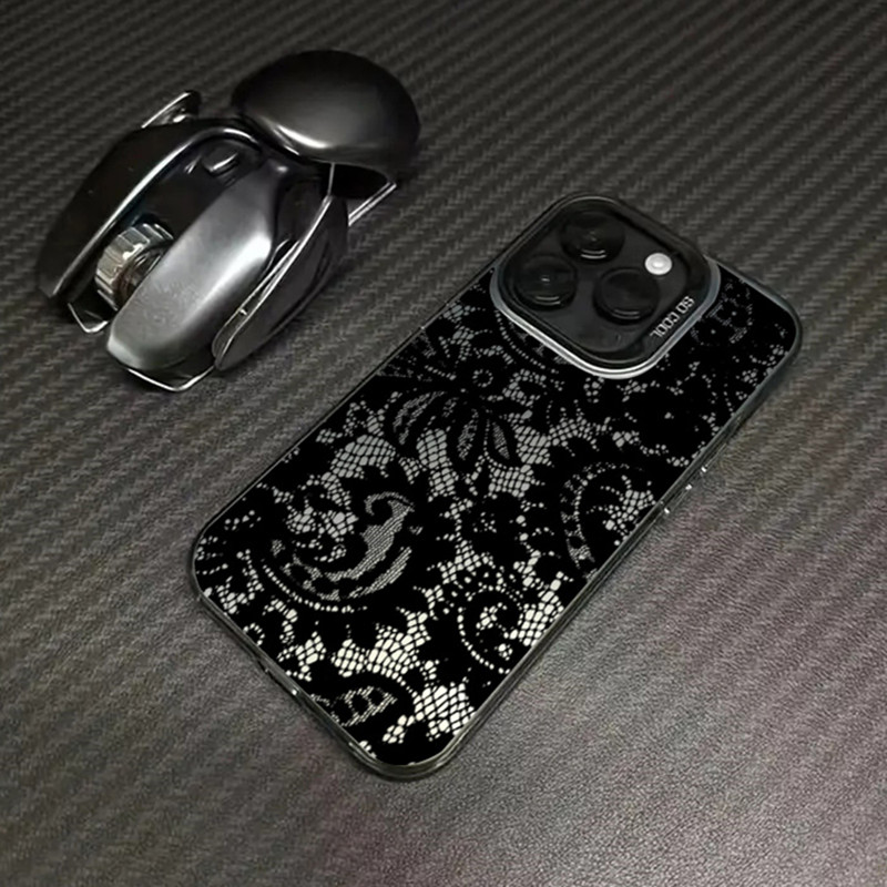 Black lace print New Hot Elect - Phone Cases For Girls recensione e prezzo