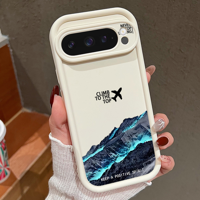 Airplane Snow Mountain Pattern - Phone Cases Pixel 10 recensione e prezzo