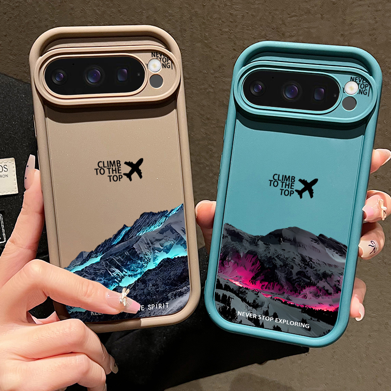 Airplane Snow Mountain Pattern - Phone Cases Pixel 10 recensione e prezzo
