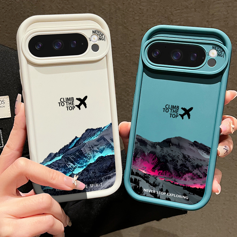 Airplane Snow Mountain Pattern - Phone Cases Pixel 10 recensione e prezzo