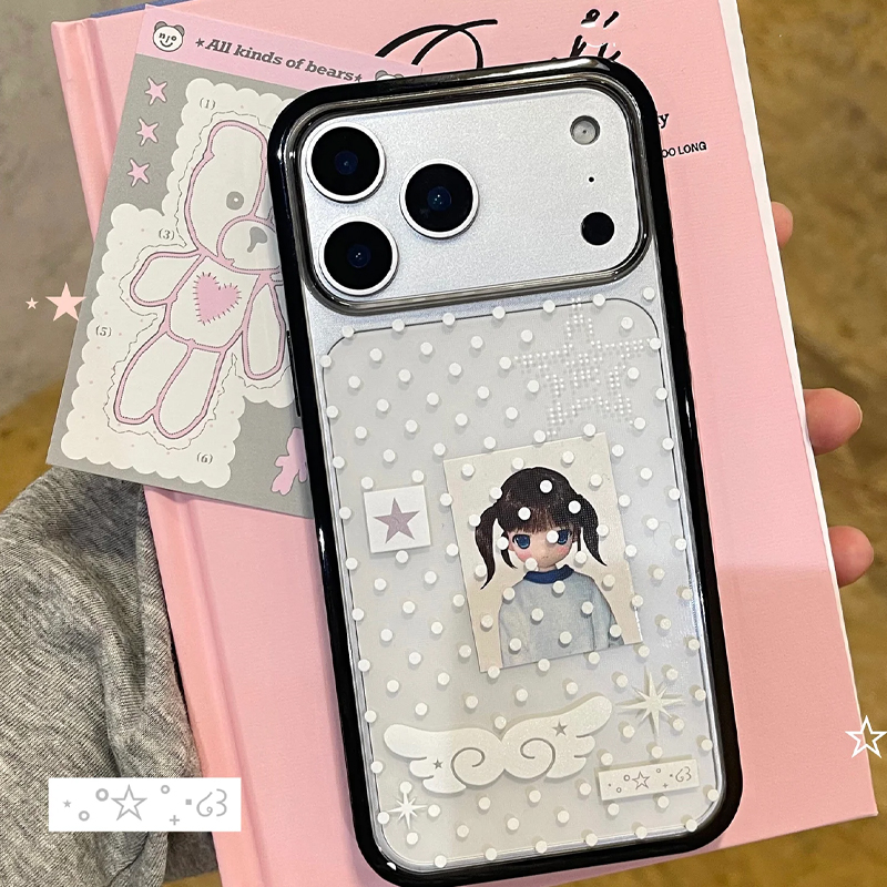 Ins Korean Girl Polka Dots Win - Phone Cases For Girls recensione e prezzo