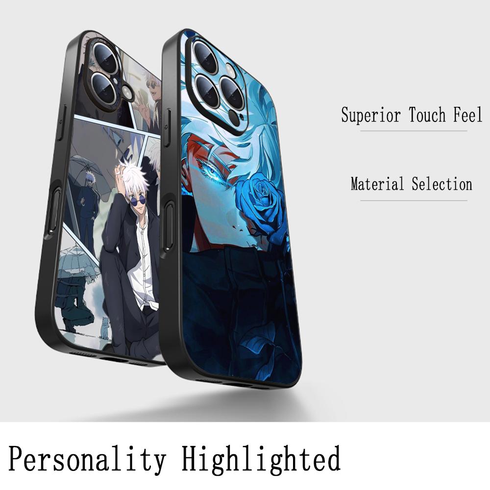 Satoru gojo cool anime man pat - Phone Cases Jjk recensione e prezzo