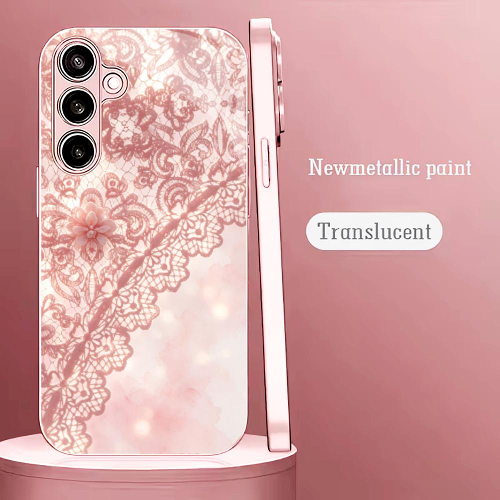 Exquisite Pink lace pattern ph - Phone Cases Quad Lock recensione e prezzo