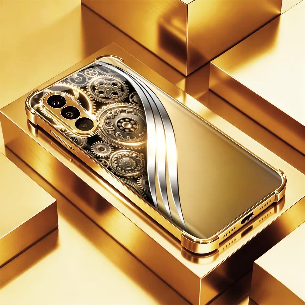 Ornate Vintage Golden Gear pho - Phone Cases Quad Lock recensione e prezzo