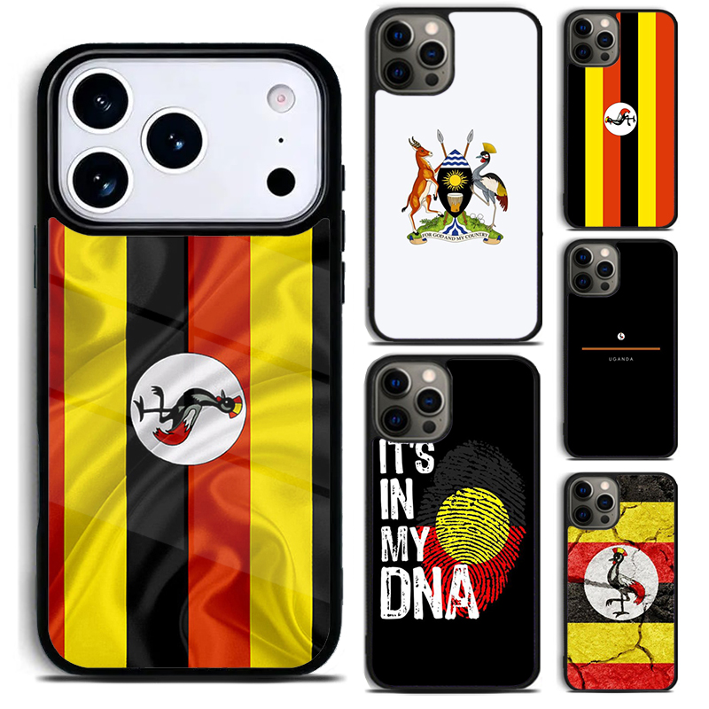 Uganda Flag Phone Case For iPh - Phone Cases Uganda recensione e prezzo