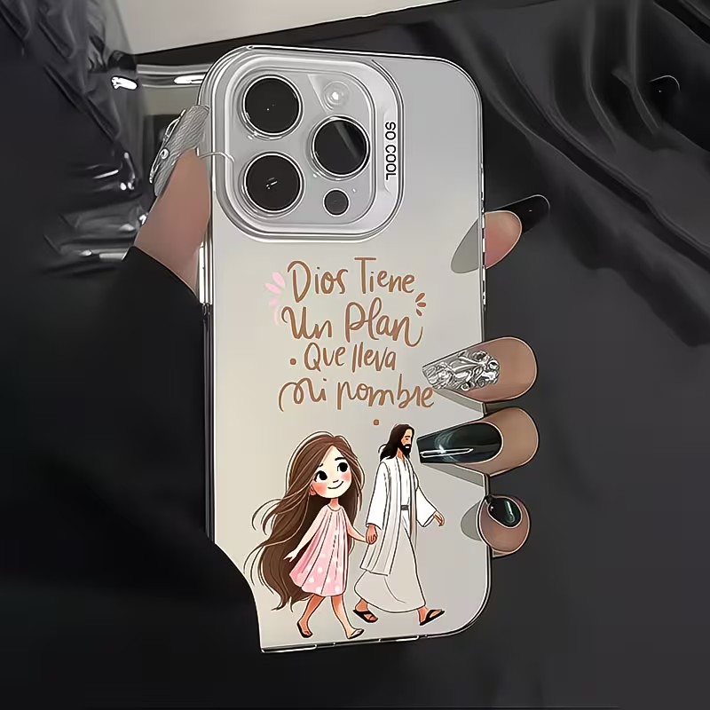 Cute Girl Walking With God Mat - Phone Cases For Girls recensione e prezzo