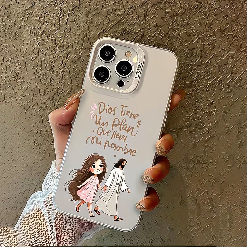 Cute Girl Walking With God Mat - Phone Cases For Girls recensione e prezzo